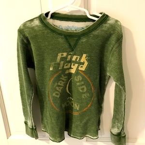 Distressed Pink Floyd Thermal Shirt